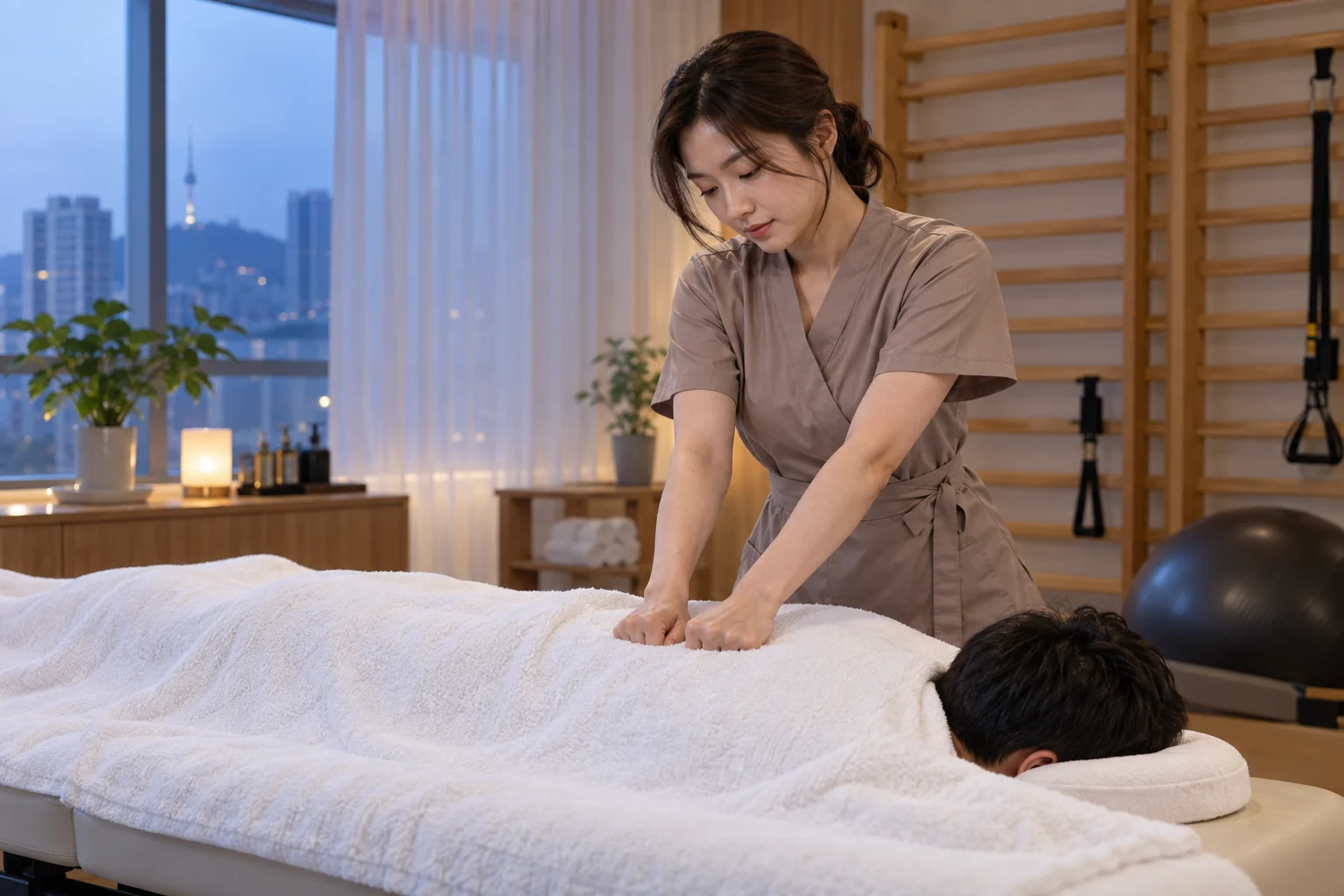 전문 방문 관리 장면 3