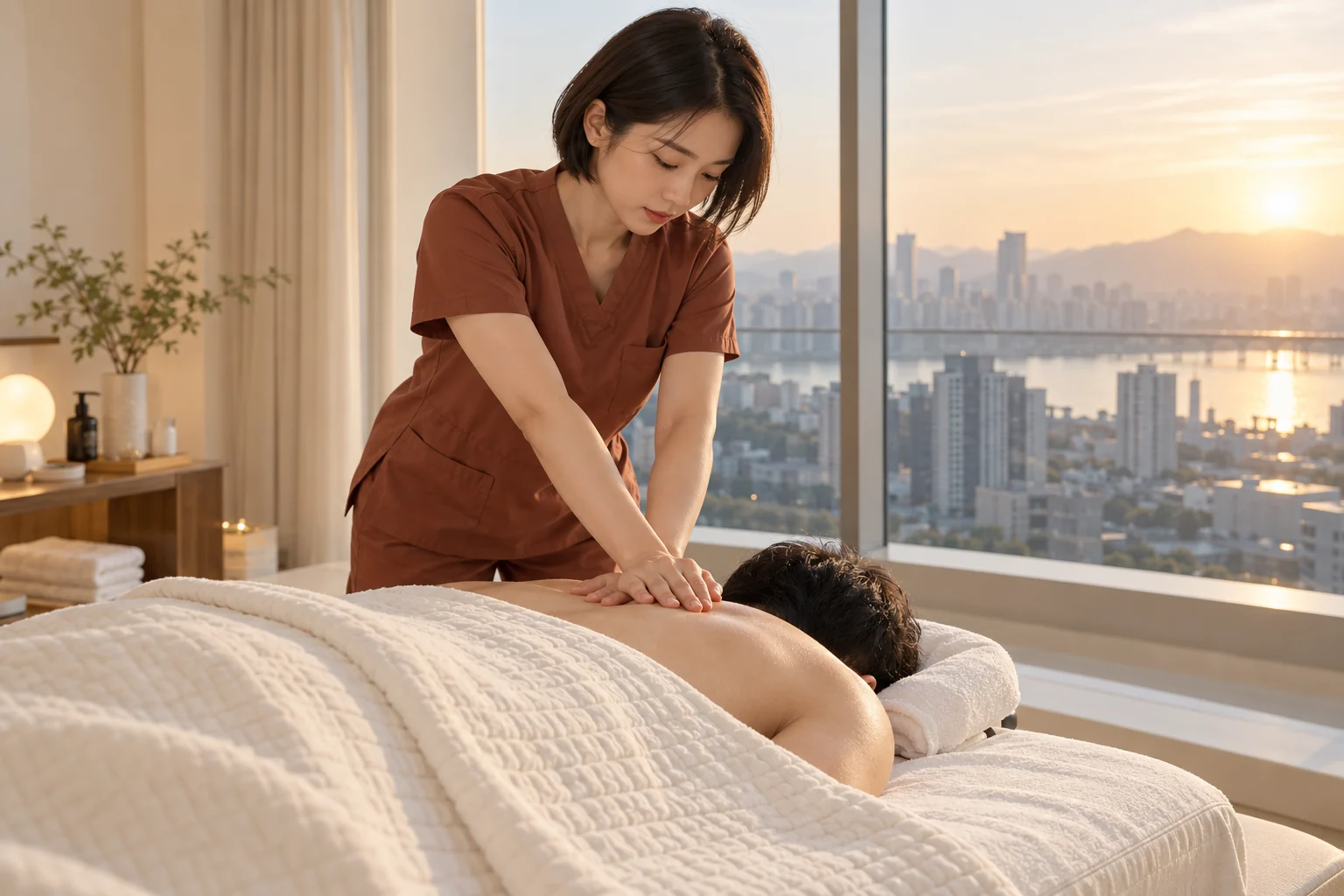 전문 방문 관리 장면 3