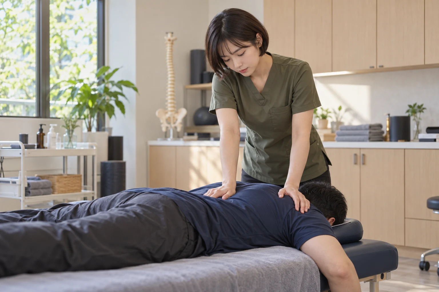 전문 방문 관리 장면 3