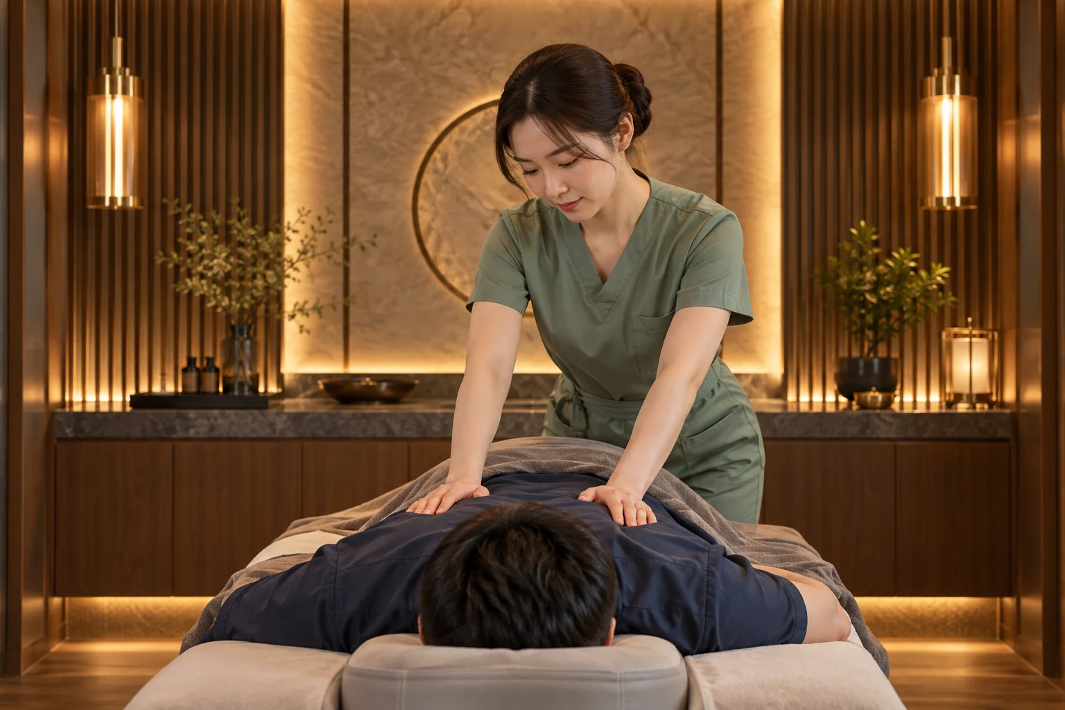 전문 방문 관리 장면 5